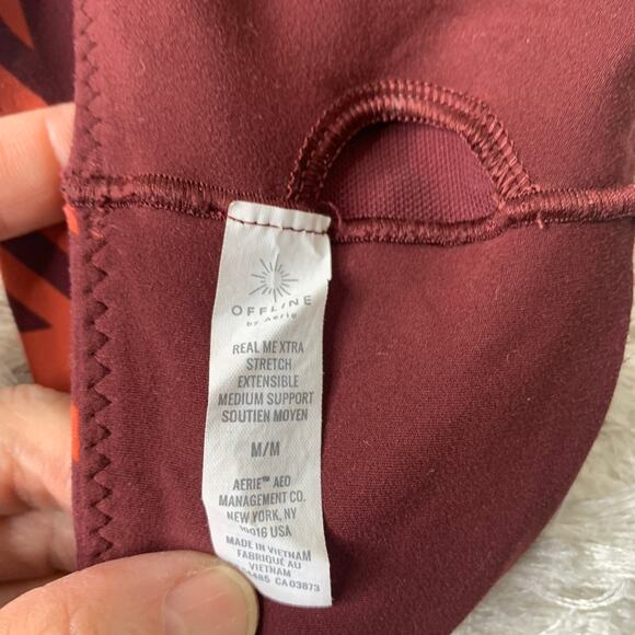 OFFLINE By Aerie Real Me Xtra Sports Bra Medium High Rise Legging Set Small - Picture 4 of 9